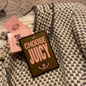 Juicy Couture tweed blazer, jacket.